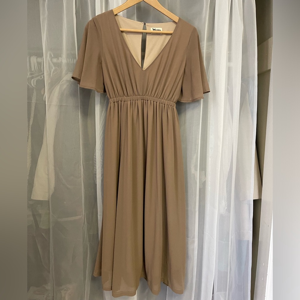 Show me your Mumu flutter sleeve dress